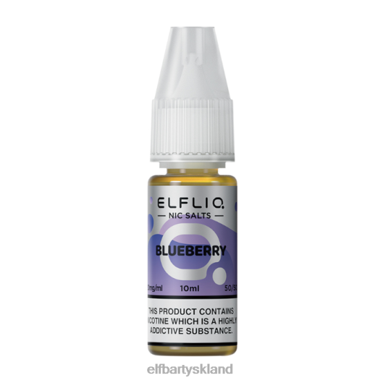 ELFBAR- elfliq blåbær nic salte - 10ml-10 mg/ml 2X0XL215elfbar 5000