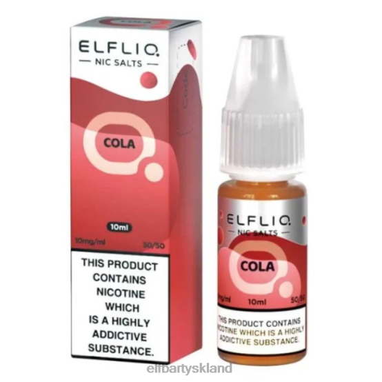 ELFBAR- elfliq nic salte - cola - 10ml-10 mg/ml 2X0XL194elfbar 600