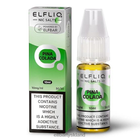 ELFBAR- elfliq nic salte - pina colada - 10ml-10 mg/ml 2X0XL175elfbar 5000