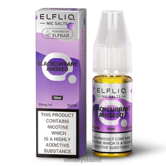 ELFBAR- elfliq nic salte - solbæranis - 10ml-10 mg/ml 2X0XL177elfbar 600 turn on