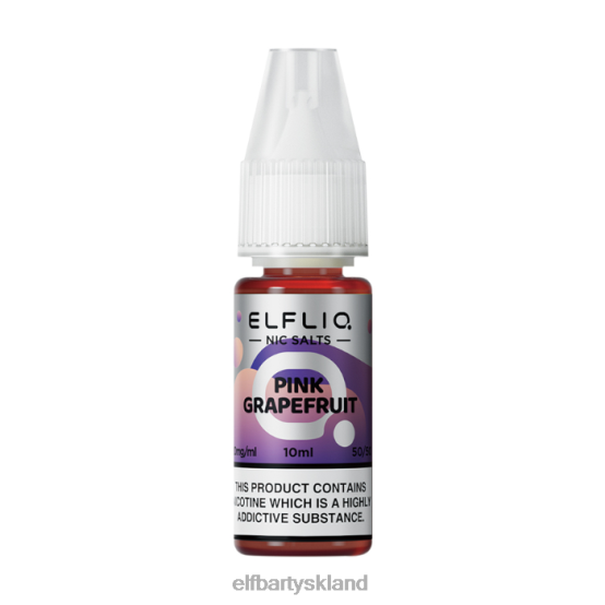 ELFBAR- elfliq pink grapefrugt nic salte - 10ml-10 mg/ml 2X0XL202elf bar uden nikotin