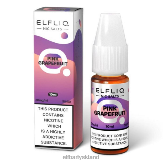 ELFBAR- elfliq pink grapefrugt nic salte - 10ml-5mg 2X0XL201elf bar tyskland