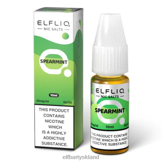 ELFBAR- elfliq spearmint nic salte - 10ml-5mg 2X0XL206elfbar danmark