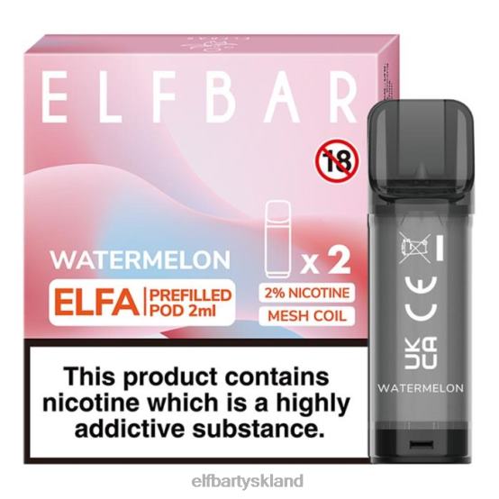 ELFBAR- elfa fyldt pod - 2ml - 20mg (2 pakke) 2X0XL105 banan elfbar 5000