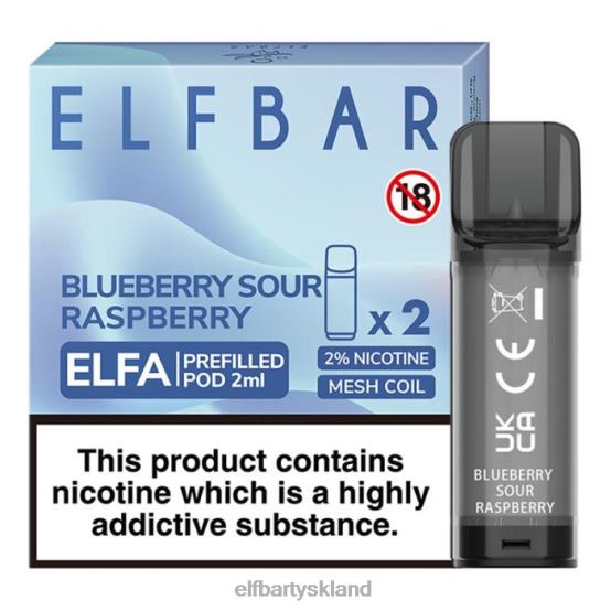 ELFBAR- elfa fyldt pod - 2ml - 20mg (2 pakke) 2X0XL105 banan elfbar 5000