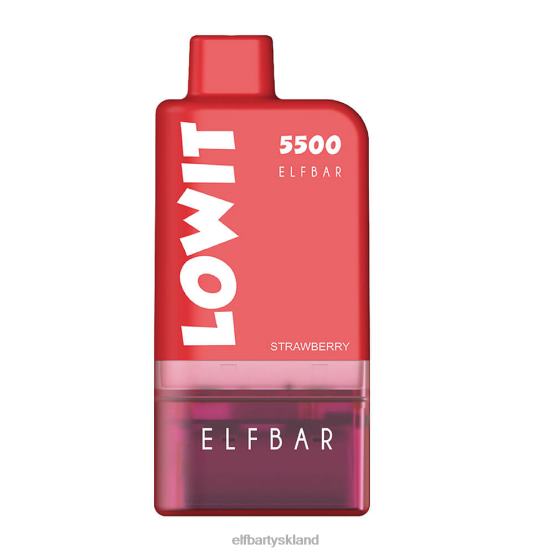 ELFBAR- færdigfyldt pod kit lowit 5500 2%nic 2X0XL428 blå hindbær elf bar 1500