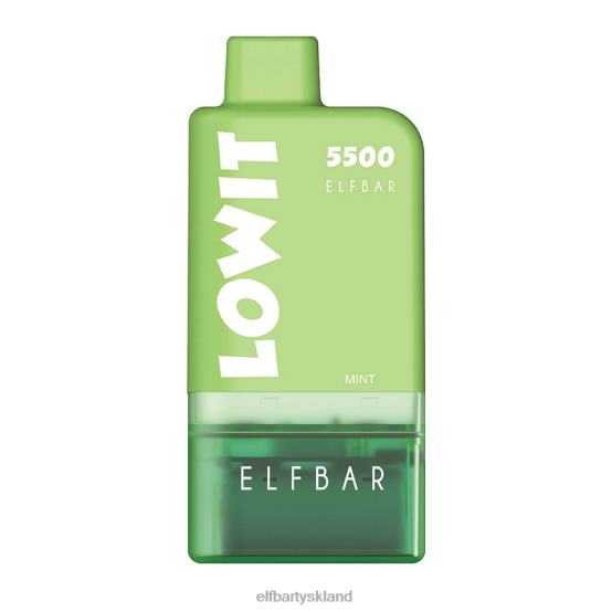 ELFBAR- færdigfyldt pod kit lowit 5500 2%nic 2X0XL429 mynte elfbar global store