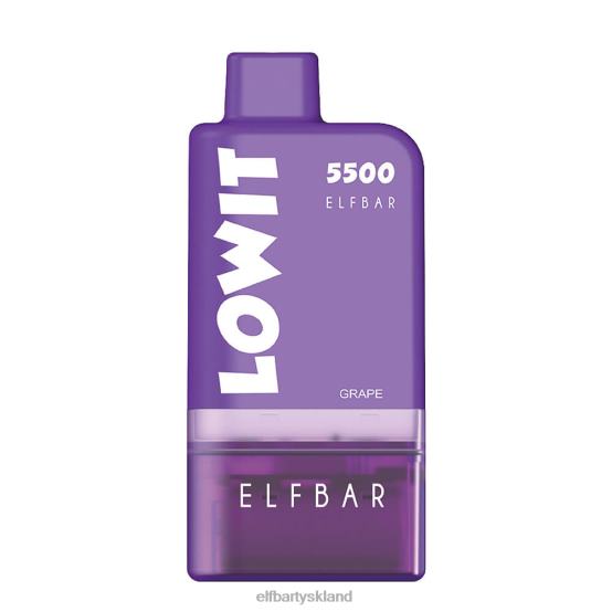 ELFBAR- færdigfyldt pod kit lowit 5500 2%nic 2X0XL430 drue elfbar 600v2