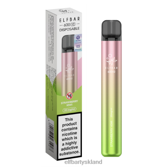 ELFBAR- 600v2 engangsvape - 20mg 2X0XL20 gal blå elfbar 600v2