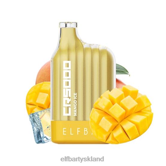 ELFBAR- bedste smag engangs vape cr5000 ice serie 2X0XL324 mango is elfbar 600