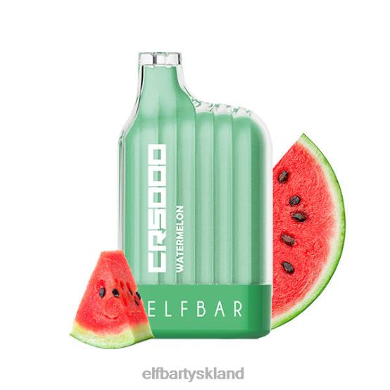 ELFBAR- cr5000 engangs vape 5000 pust 2X0XL327 fersken jordbær vandmelon elfbar 600 turn on