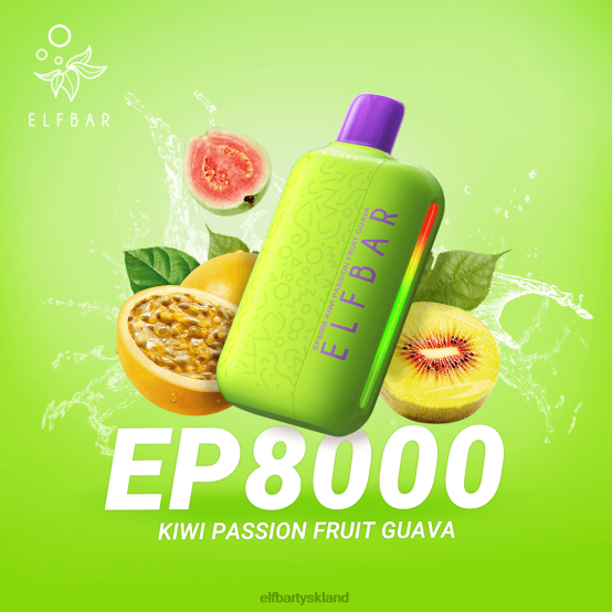 ELFBAR- engangs vape nye ep8000 puffs 2X0XL359 drue kirsebær elfbar global store