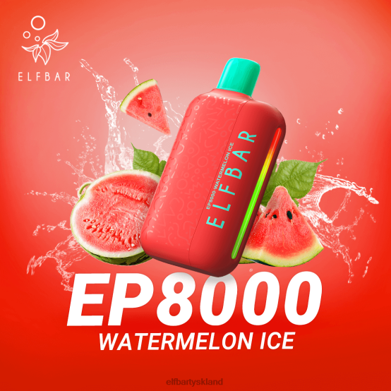 ELFBAR- engangs vape nye ep8000 puffs 2X0XL362 kiwi passionsfrugt guava elf bar uden nikotin