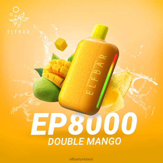 ELFBAR- engangs vape nye ep8000 puffs 2X0XL371 fersken is elf bar tyskland