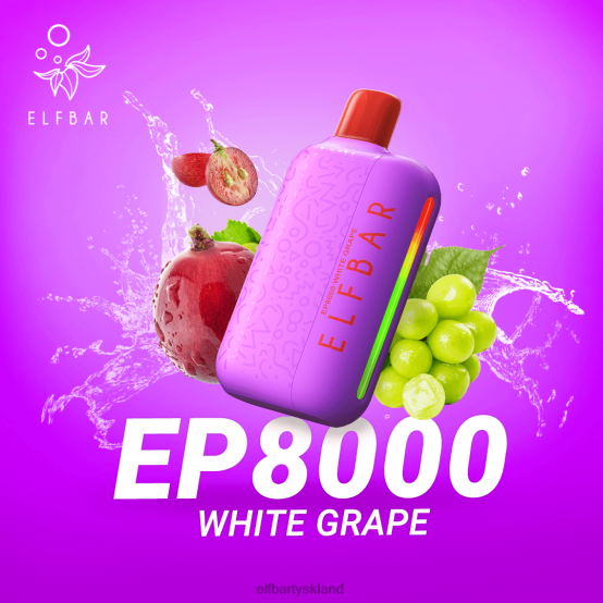 ELFBAR- engangs vape nye ep8000 puffs 2X0XL374 dobbelt æble elfbar 600