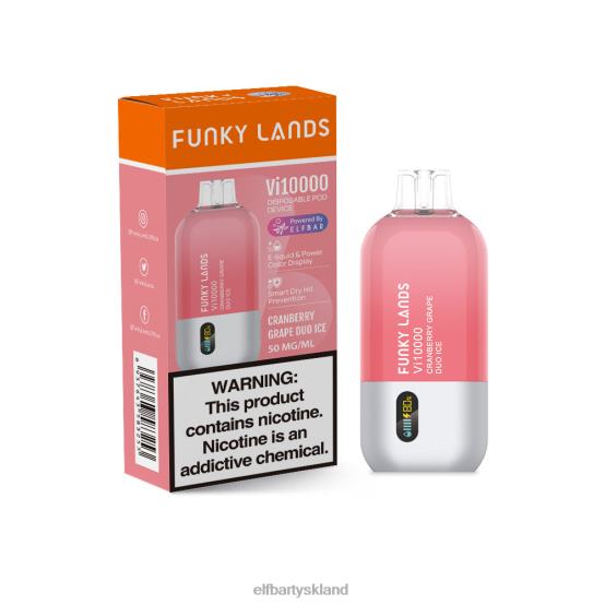 ELFBAR- funky lands best flavor engangs vape vi10000 drue serie 2X0XL451 aloe drue elf bar tyskland